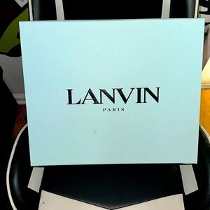 Lanvin empty shoe box